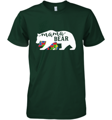 Mama Bear Autism t shirt Autism Awareness Month Men's Premium T-Shirt Men's Premium T-Shirt - skytshirtshop
