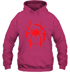 Marvel Spider Man Into the Spider Verse Red Hooded Sweatshirt Hooded Sweatshirt - skytshirtshop