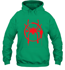 Marvel Spider Man Into the Spider Verse Red Hooded Sweatshirt Hooded Sweatshirt - skytshirtshop