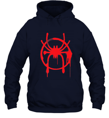 Marvel Spider Man Into the Spider Verse Red Hooded Sweatshirt Hooded Sweatshirt - skytshirtshop
