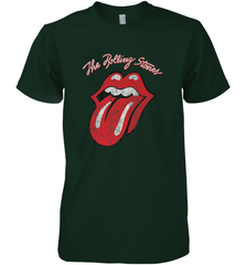 Mens The Rolling Stones Script Tongue Logo Men's Premium T-Shirt Men's Premium T-Shirt - skytshirtshop