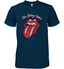 Mens The Rolling Stones Script Tongue Logo Men's Premium T-Shirt Men's Premium T-Shirt - skytshirtshop