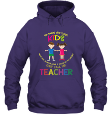 They Call Me Teacher School Kids Fun Appreciation Hooded Sweatshirt Hooded Sweatshirt - skytshirtshop