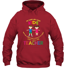 They Call Me Teacher School Kids Fun Appreciation Hooded Sweatshirt Hooded Sweatshirt - skytshirtshop