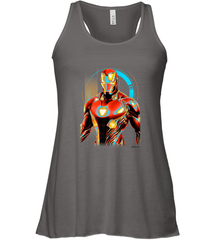 Marvel Infinity War Iron Man Digital Pose Women's Racerback Tank Women's Racerback Tank - skytshirtshop