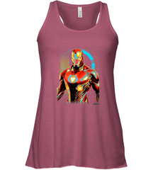Marvel Infinity War Iron Man Digital Pose Women's Racerback Tank Women's Racerback Tank - skytshirtshop