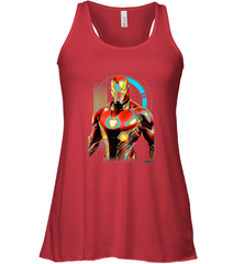 Marvel Infinity War Iron Man Digital Pose Women's Racerback Tank Women's Racerback Tank - skytshirtshop