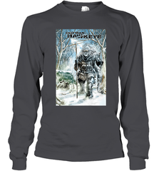 Marvel Old Man Hawkeye Comic Cover Long Sleeve T-Shirt Long Sleeve T-Shirt - skytshirtshop