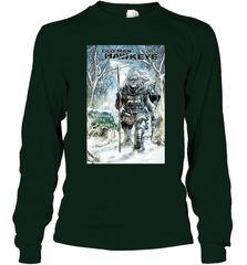 Marvel Old Man Hawkeye Comic Cover Long Sleeve T-Shirt Long Sleeve T-Shirt - skytshirtshop