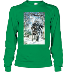 Marvel Old Man Hawkeye Comic Cover Long Sleeve T-Shirt Long Sleeve T-Shirt - skytshirtshop