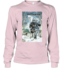 Marvel Old Man Hawkeye Comic Cover Long Sleeve T-Shirt Long Sleeve T-Shirt - skytshirtshop
