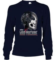 Marvel Infinity War War Machine Head Profile Long Sleeve T-Shirt Long Sleeve T-Shirt - skytshirtshop