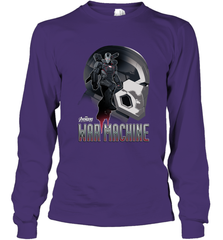 Marvel Infinity War War Machine Head Profile Long Sleeve T-Shirt Long Sleeve T-Shirt - skytshirtshop