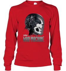 Marvel Infinity War War Machine Head Profile Long Sleeve T-Shirt Long Sleeve T-Shirt - skytshirtshop