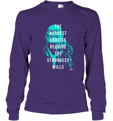 Marvel Infinity War Thanos Strongest Wills Long Sleeve T-Shirt Long Sleeve T-Shirt - skytshirtshop