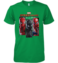 Marvel Spider Man Far From Home Suit Panel Logo Men's Premium T-Shirt