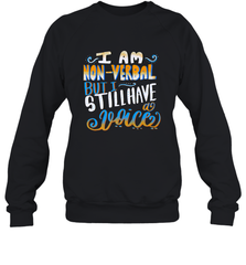 Special Needs NonVerbal Autism Awesome Crewneck Sweatshirt Crewneck Sweatshirt - skytshirtshop