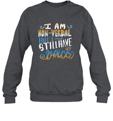 Special Needs NonVerbal Autism Awesome Crewneck Sweatshirt Crewneck Sweatshirt - skytshirtshop