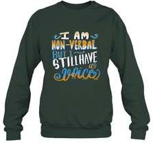 Special Needs NonVerbal Autism Awesome Crewneck Sweatshirt Crewneck Sweatshirt - skytshirtshop