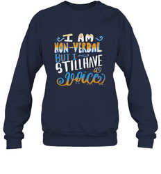 Special Needs NonVerbal Autism Awesome Crewneck Sweatshirt