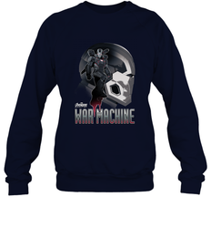 Marvel Infinity War War Machine Head Profile Crewneck Sweatshirt