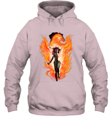 Marvel X Men Rise Of The Dark Phoenix Flames Hooded Sweatshirt Hooded Sweatshirt - skytshirtshop
