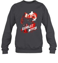 Marvel Infinity War Scarlet Witch Red Splat Crewneck Sweatshirt Crewneck Sweatshirt - skytshirtshop