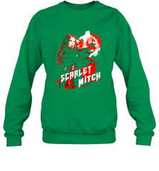 Marvel Infinity War Scarlet Witch Red Splat Crewneck Sweatshirt Crewneck Sweatshirt - skytshirtshop