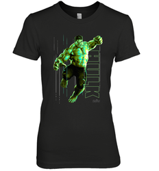 Marvel Infinity War Incredible Hulk Smash Women's Premium T-Shirt