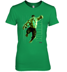 Marvel Infinity War Incredible Hulk Smash Women's Premium T-Shirt Women's Premium T-Shirt - skytshirtshop