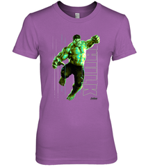 Marvel Infinity War Incredible Hulk Smash Women's Premium T-Shirt Women's Premium T-Shirt - skytshirtshop