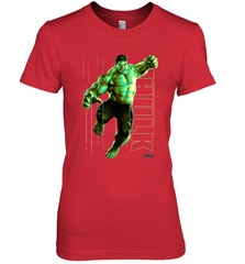 Marvel Infinity War Incredible Hulk Smash Women's Premium T-Shirt Women's Premium T-Shirt - skytshirtshop