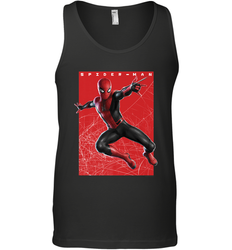 Marvel Spider Man Far From Home Web Swinging Poster Men's Tank Top