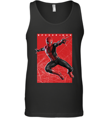 Marvel Spider Man Far From Home Web Swinging Poster Men's Tank Top Men's Tank Top - skytshirtshop