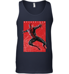 Marvel Spider Man Far From Home Web Swinging Poster Men's Tank Top Men's Tank Top - skytshirtshop
