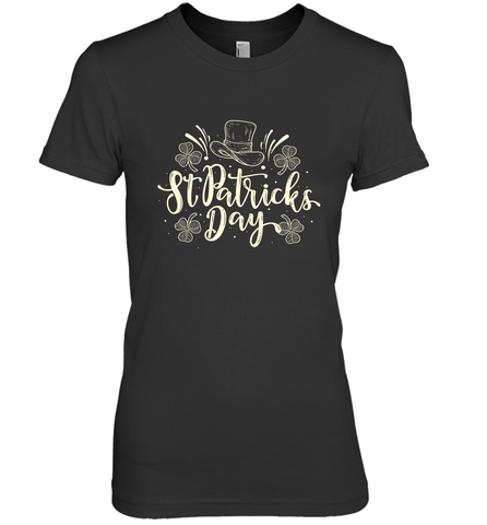 St Patricks Day Shirt Women's Premium T-Shirt Women's Premium T-Shirt / Black / XS Women's Premium T-Shirt - skytshirtshop