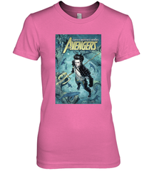 Marvel Namor Avengers Comic Cover Women's Premium T-Shirt Women's Premium T-Shirt - skytshirtshop