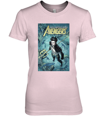Marvel Namor Avengers Comic Cover Women's Premium T-Shirt Women's Premium T-Shirt - skytshirtshop