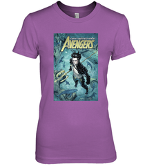 Marvel Namor Avengers Comic Cover Women's Premium T-Shirt Women's Premium T-Shirt - skytshirtshop