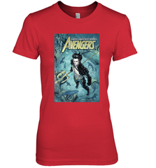 Marvel Namor Avengers Comic Cover Women's Premium T-Shirt Women's Premium T-Shirt - skytshirtshop