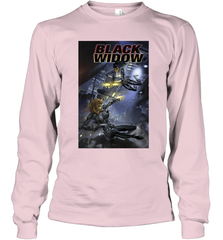 Marvel Comixology Black Widow Madame Of Masque Comic Cover Long Sleeve T-Shirt Long Sleeve T-Shirt - skytshirtshop