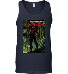 Marvel Miles Morales_ Spider Man Comic Cover Men's Tank Top