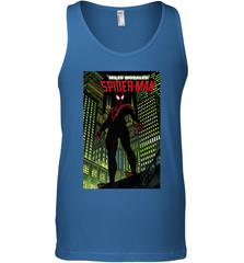 Marvel Miles Morales_ Spider Man Comic Cover Men's Tank Top Men's Tank Top - skytshirtshop