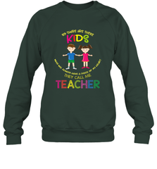 They Call Me Teacher School Kids Fun Appreciation Crewneck Sweatshirt Crewneck Sweatshirt - skytshirtshop