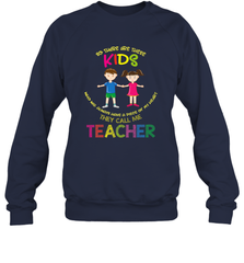 They Call Me Teacher School Kids Fun Appreciation Crewneck Sweatshirt Crewneck Sweatshirt - skytshirtshop