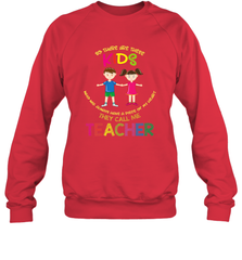 They Call Me Teacher School Kids Fun Appreciation Crewneck Sweatshirt Crewneck Sweatshirt - skytshirtshop
