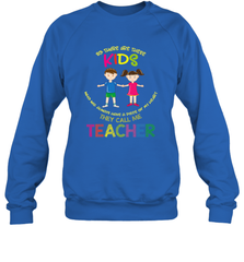 They Call Me Teacher School Kids Fun Appreciation Crewneck Sweatshirt Crewneck Sweatshirt - skytshirtshop