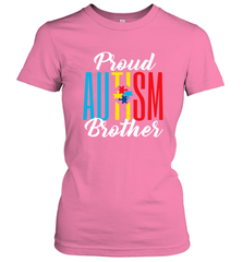 Proud Autism Brother Awareness Support Premium T Shirt Women's T-Shirt Women's T-Shirt - skytshirtshop
