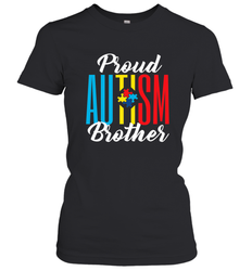 Proud Autism Brother Awareness Support Premium T Shirt Women's T-Shirt
