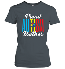 Proud Autism Brother Awareness Support Premium T Shirt Women's T-Shirt Women's T-Shirt - skytshirtshop